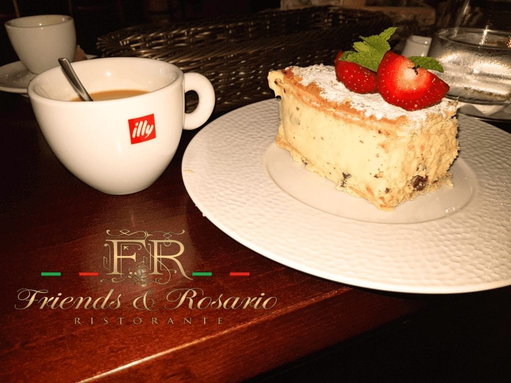 Friends & Rosario ristorante Taliansky krémeš