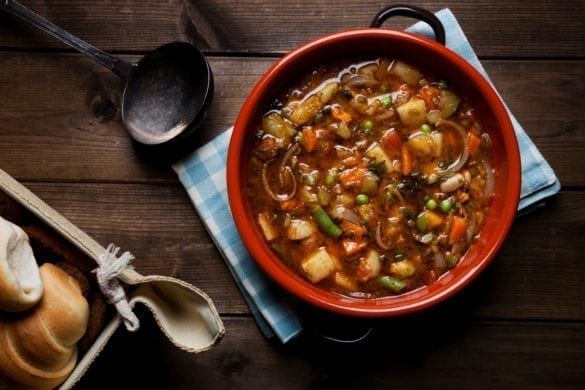 polievka minestrone